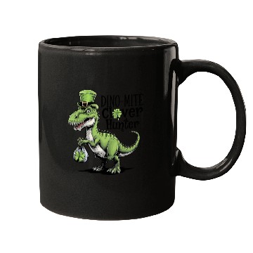 Discover Dino-Mite Clover Hunter Mugs