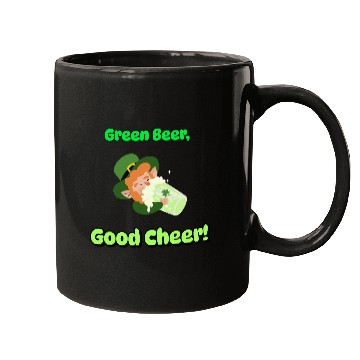 Discover Green Beer Good Cheer Mugs