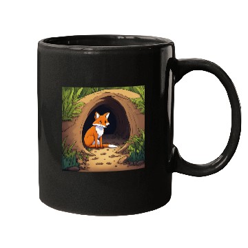 Discover Fox haven nature's embrace. Mugs