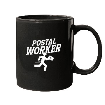 Discover Postal Worker Mailman Mail Carrier Mugs
