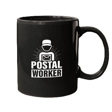 Discover Postal Worker Mail Carrier Mailman Mugs