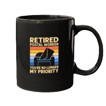 Discover Retired Postal Worker Postal Worker Mailman Mugs