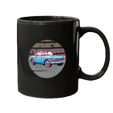 Discover “Ride the Retro Vibes – Cruise Through Nostalgia” Mugs