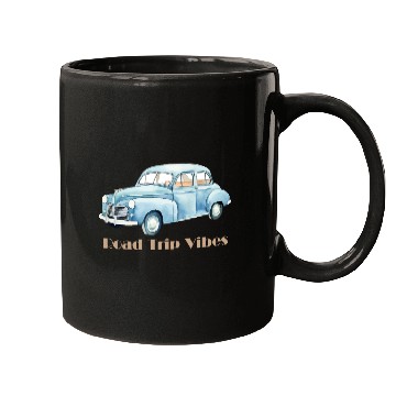 Discover “Road Trip Vibes – Adventure on the Open Road” Mugs