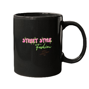 Discover STREET STYLE FASHION by Tavia Linen Mugs