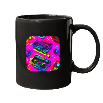 Discover 80s lifestyle oldschool pop Mugs