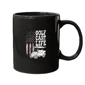 Discover Golf Cart Life Mugs