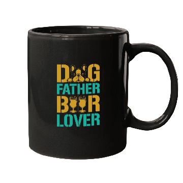 Discover Dog Father Beer Lover Mugs