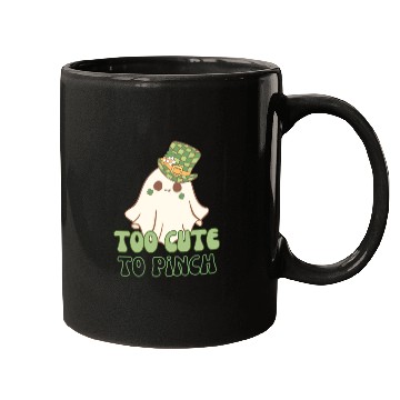 Discover Too Cute to Pinch – St. Patrick’s Day Ghost Mugs