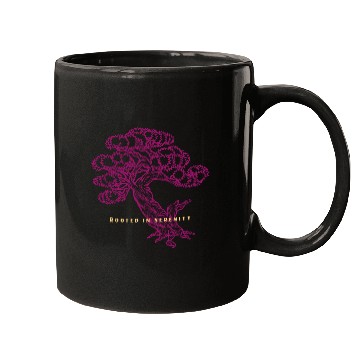 Discover rooted in serenity bonsai tree Mugs