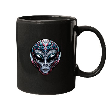 Discover Mutant Grey Alien Mugs