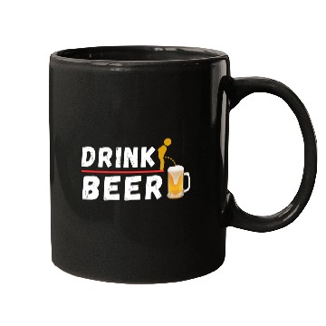 Discover Drink Beer Funny Party Drinking Mugs