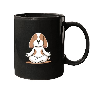 Discover Meditating Beagle - Peace & Mindfulness Mugs