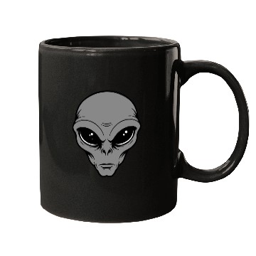 Discover Grey Alien Mugs