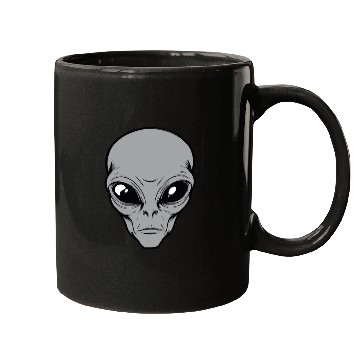 Discover Grey Alien Mugs