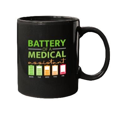 Discover Battery Of A Medical Assistant Mugs