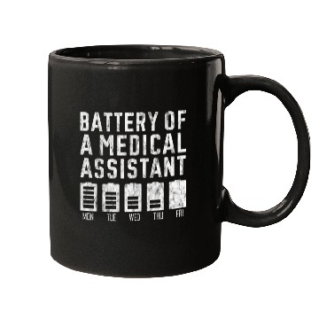 Discover Battery Of A Medical Assistant 2 Mugs