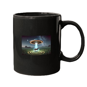 Discover Alien Cow Abduction Mugs