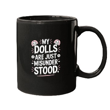 Discover Creepy Dollmaking Haunted Doll Collector Mugs