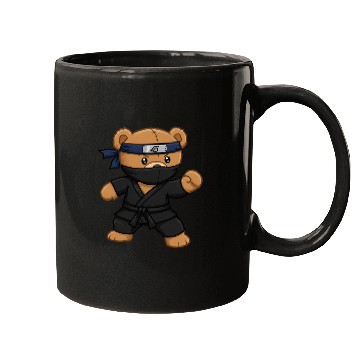 Discover Teddy bear ninja Mugs