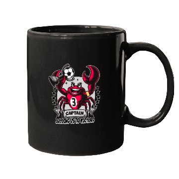 Discover Captain crab Mugs