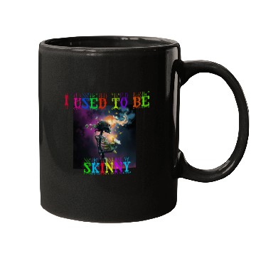 Discover I used to be skinny skeleton Mugs