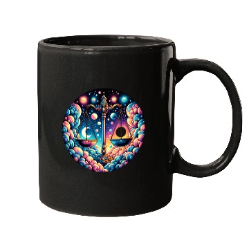 Discover Libra - Celestial Scales of Balance Mugs