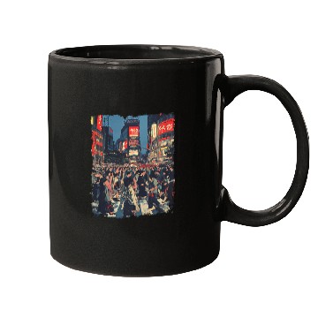 Discover I SURVIVED SHIBUYA CROSSING - JAPAN THEME Mugs