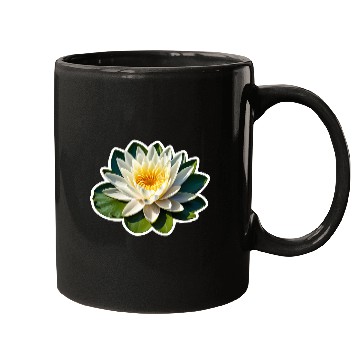 Discover A beautiful Water Lily Mugs