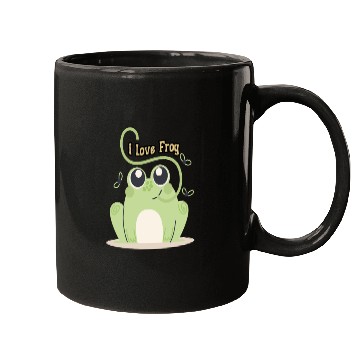 Discover i love frog Mugs
