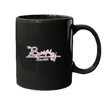 Discover Beautiful since 1986 birthday typography Mugs
