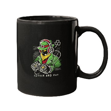 Discover St. Patrick's Day Gamer Clover And Out Mugs