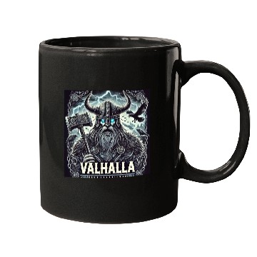 Discover Valhalla Warrior Mugs