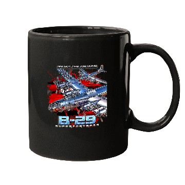 Discover B29 Superfortress War II-era Bomber Aircraft Mugs