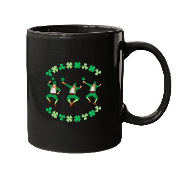 Discover Dancing Leprechauns St Patrick's Day Mugs