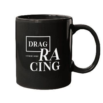 Discover Extreme Sport Drag Racing Mugs