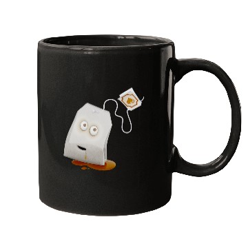 Discover T-Force Tea Bag - Gold/ Brown Mugs