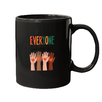 Discover Everyone Is Welcome Here Idaho Teacher Mugs