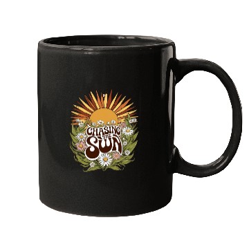 Discover Chasing the Sun Sunflower Mugs