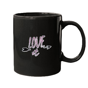Discover Love it typography Mugs