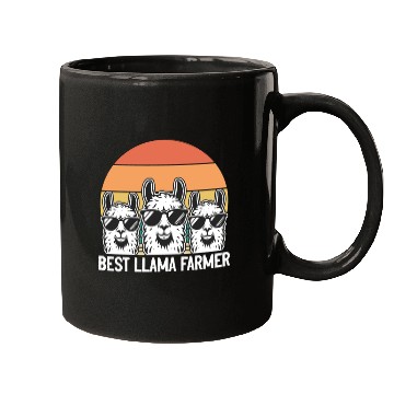 Discover Funny Alpaca Farmer - Best Llama Farmer Mugs