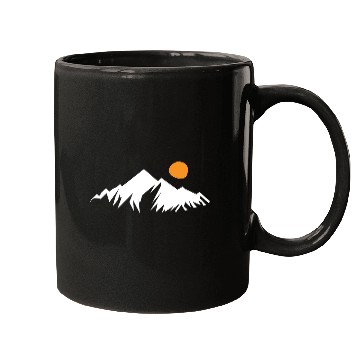 Discover Mountain sun Mugs
