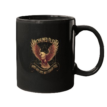 Discover Unchained Flight - Eagle & Metatron’s Cube Mugs