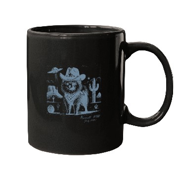 Discover Roswell Cowboy Pomeranian – Alien Encounter Mugs