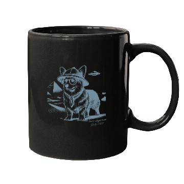Discover Explorer Pomeranian – Ancient Mysteries & UFOs Mugs