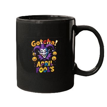 Discover "Gotcha! April Fool’s – Funny Jester & Prank Mugs