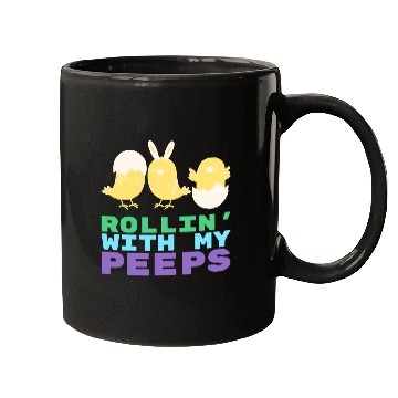Discover Rollin' with My Peeps Easter 420 Mugs
