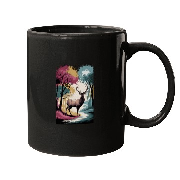 Discover Deer in the forest 5 Mugs