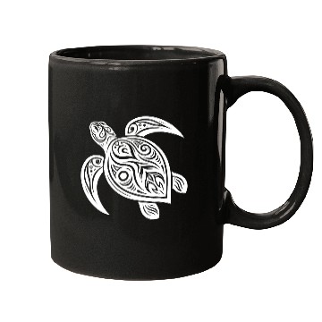Discover Turtle Magic Mystical Tribal Turtle Mugs