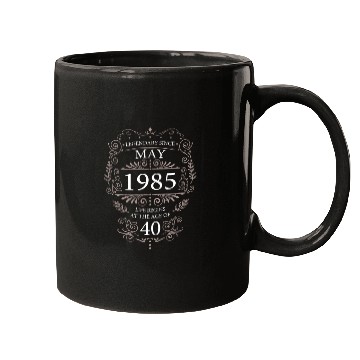 Discover Legendary 40th Birthday Vintage 1985 Stylish Mugs